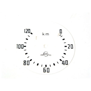 Kilométer óra számlap egyenes PANNÓNIA TL-250 (120 km/h) 