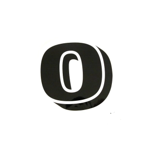 Matrica rajtszám "0"
