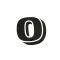 Matrica rajtszám "0"