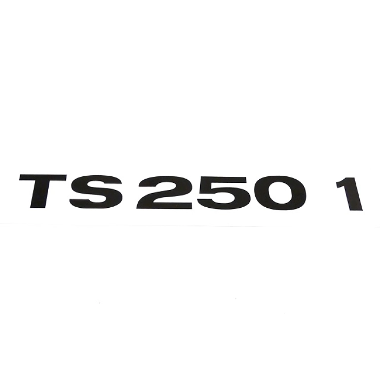 Matrica szerszámdoboz fedélre MZ TS-250/1