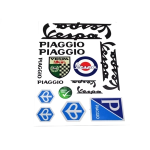 Matrica klt. PIAGGIO VESPA fekete