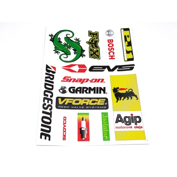 Matrica klt.. AGIP / BRIDGESTONE / FOX UNIVERZÁLIS