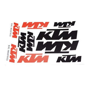Matrica klt. KTM fekete 