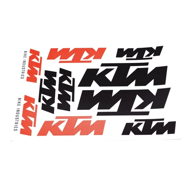Matrica klt. KTM fekete