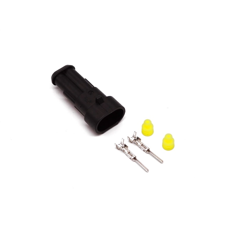 Vízmentes csatlakozóház kit 2 pólusú anya 30.50125