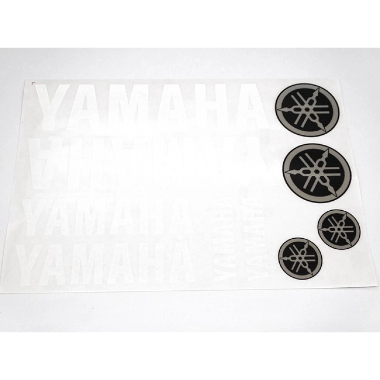 Matrica klt. YAMAHA fehér