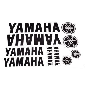 Matrica klt. YAMAHA fekete