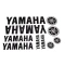 Matrica klt. YAMAHA fekete