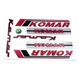 Matrica klt. ROMET KADETT / PONY piros-fekete