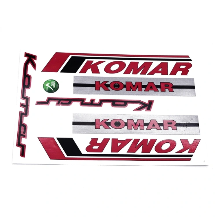 Matrica klt. ROMET KADETT / PONY piros-fekete
