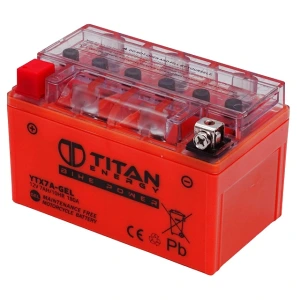 Akkumulátor YTX7A-BS (12V 7Ah) zárt Titan Energy