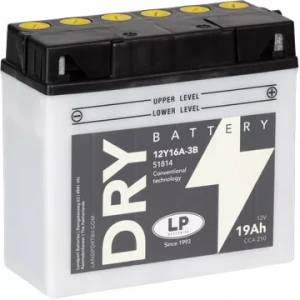 Akkumulátor 12Y16A-3B (12V 19Ah) száraz Landport