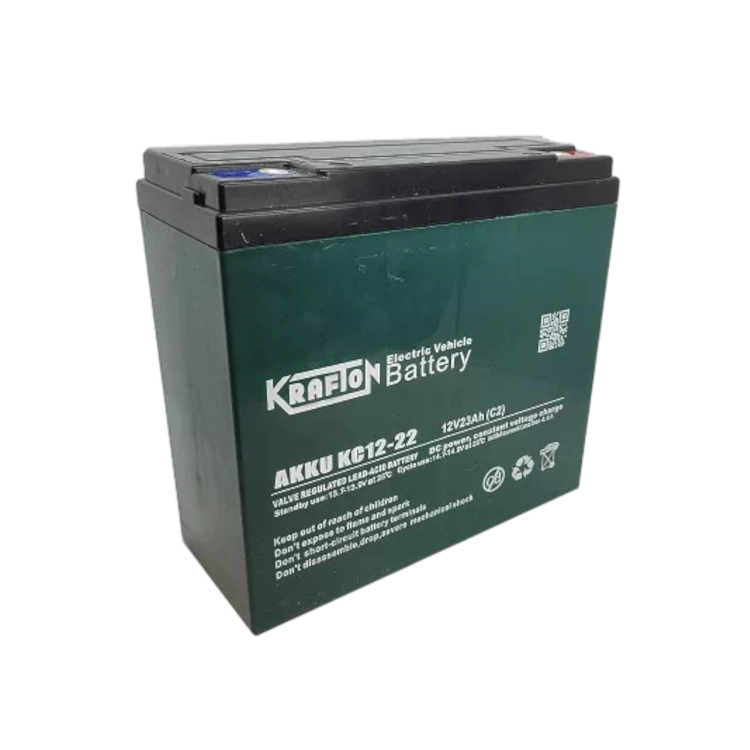 Krafton KC12-22 12V 23Ah jobb pozitív elektromos jármű akkumulátor