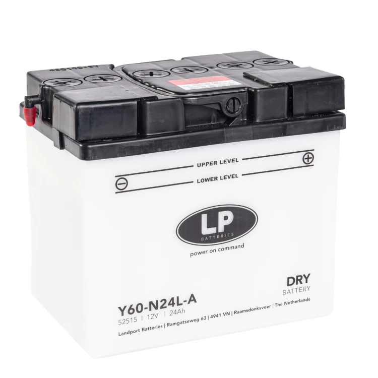 Y60-N24L-A 12V 24Ah Landport folyadékos motor akkumulátor
