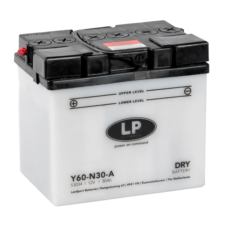 Y60-N30-A 12V 30Ah Landport folyadékos motor akkumulátor