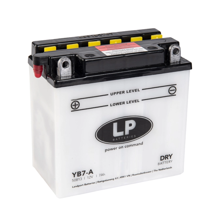 YB7-A 12V 7Ah Landport folyadékos motor akkumulátor
