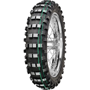 140/80-18 EF07 Majestic TT 70R Super Soft Extreme Mitas FIM-enduro gumi (dupla zöld)