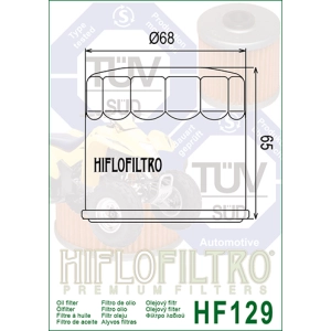 HF 129 Olajszűrő / HIFLOFILTRO /