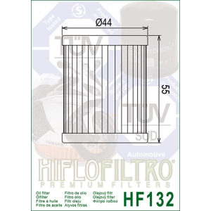 HF 132 Olajszűrő / HIFLOFILTRO /