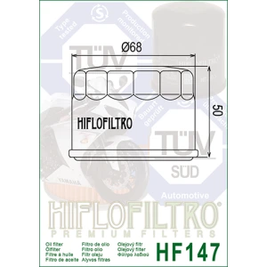 HF 147 Olajszűrő / HIFLOFILTRO /