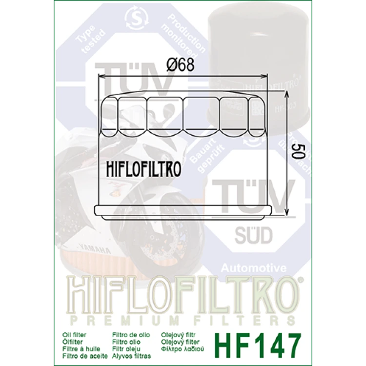 HF 147 Olajszűrő / HIFLOFILTRO /